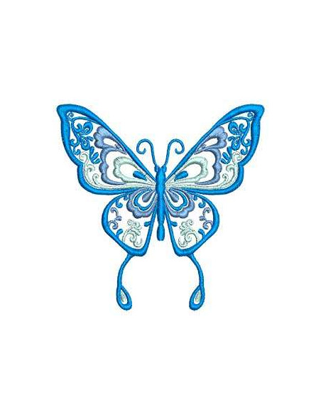 Embroidery Design Delicate butterfly