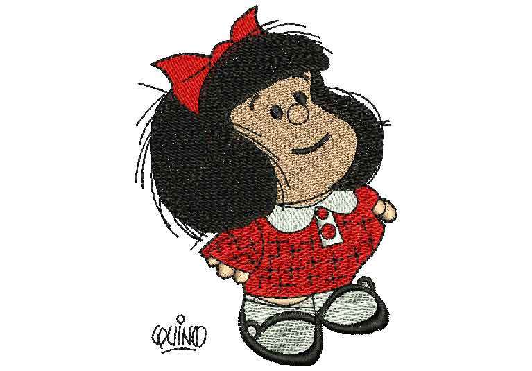 Mafalda Embroidery design