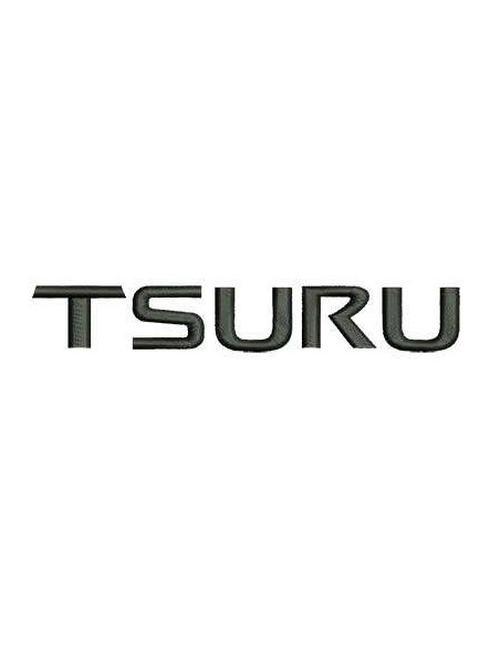 Embroidery Design Tsuru Logo 13 cm.