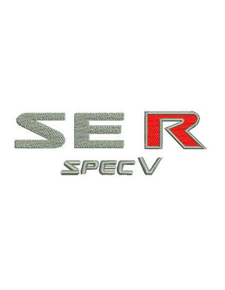 Embroidery Design Nissan Sentra SE-R Spec V