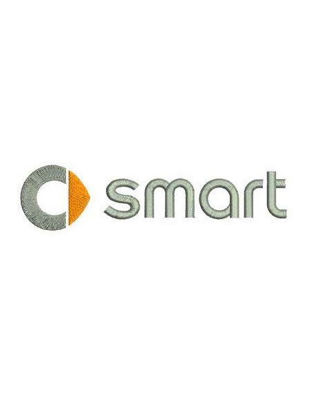 Embroidery Design Smart Logo 17 cm