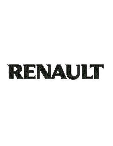 Embroidery Design Renault 20 CM.